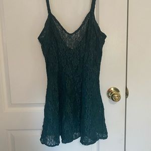 Fredericks of Hollywood lace négligée - size med